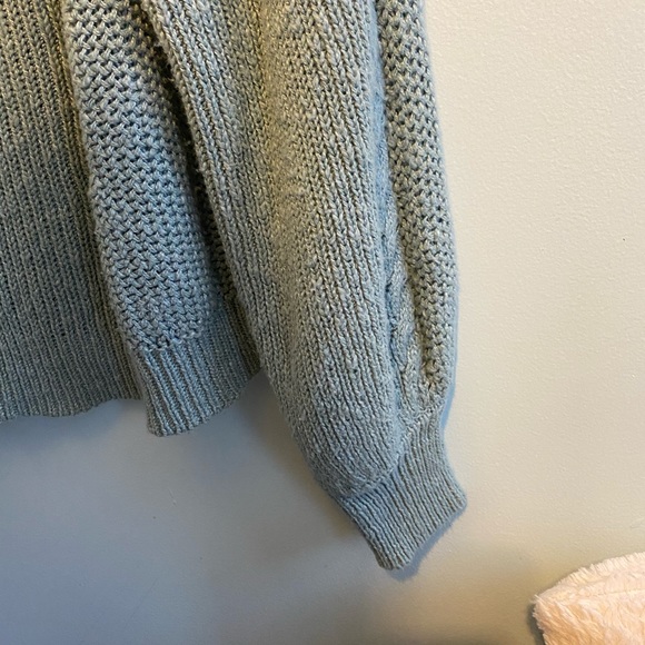 american eagle open knit scoop neck sweater - Picture 3 of 5